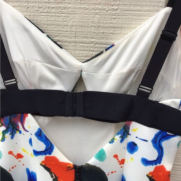 Milly splash paint dress size 6 - Picture 4 of 8